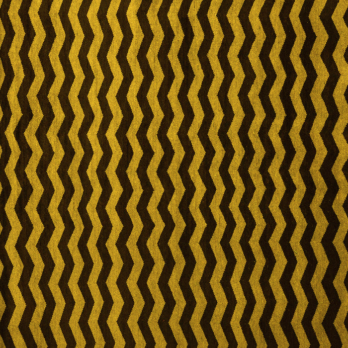 Square Abstract Yellow Modern Rug, abs5296yw
