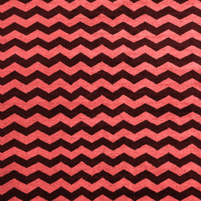 Machine Washable Abstract Red Modern Rug, wshabs5296red