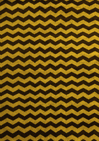 Abstract Yellow Modern Rug, abs5296yw