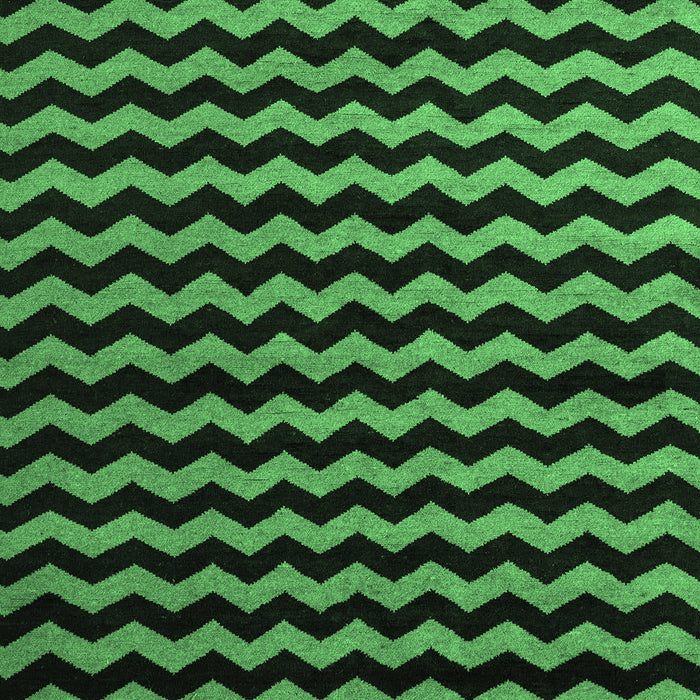 Machine Washable Abstract Emerald Green Modern Area Rugs, wshabs5296emgrn