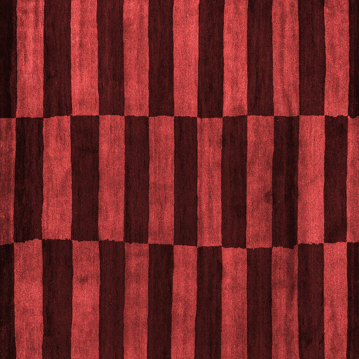 Abstract Red Modern Rug, abs5297red