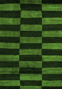 Abstract Green Modern Rug, abs5297grn