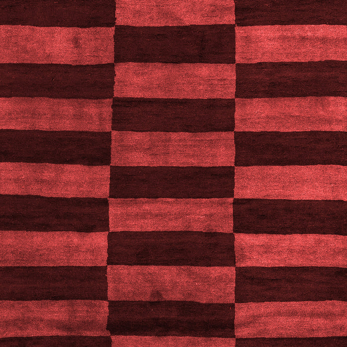 Abstract Red Modern Area Rugs