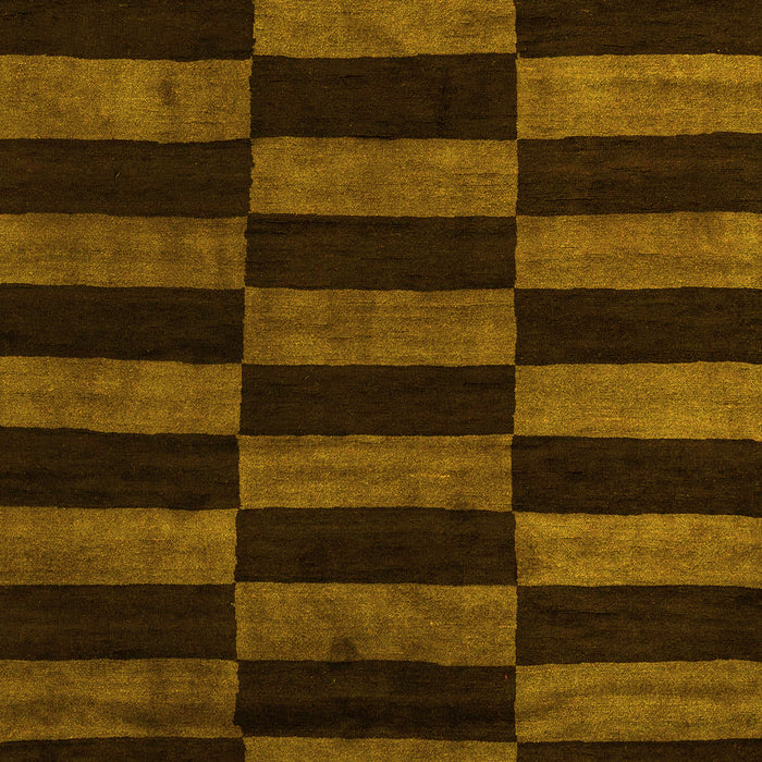 Abstract Yellow Modern Rug, abs5297yw