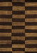 Abstract Brown Modern Rug, abs5297brn