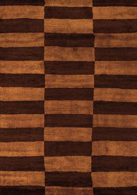 Abstract Orange Modern Rug, abs5297org