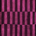 Square Abstract Pink Modern Rug, abs5297pnk