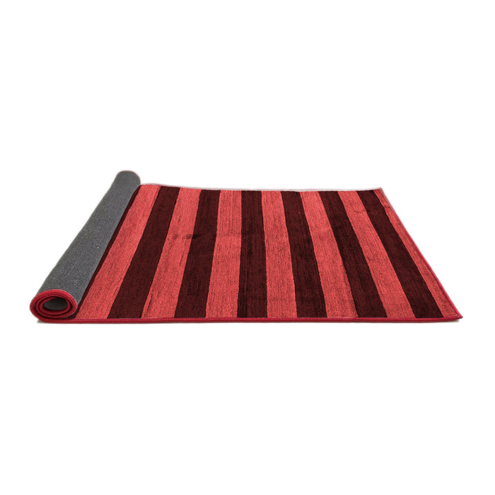 Abstract Red Modern Area Rugs