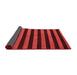 Abstract Red Modern Area Rugs