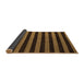 Sideview of Abstract Brown Modern Rug, abs5298brn