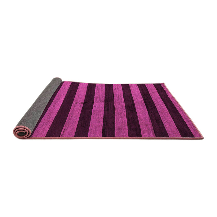 Sideview of Abstract Pink Modern Rug, abs5298pnk