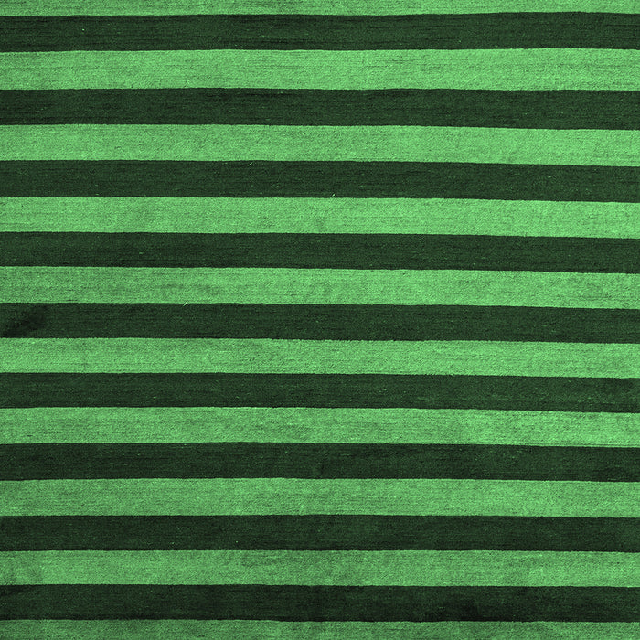 Square Machine Washable Abstract Emerald Green Modern Area Rugs, wshabs5299emgrn