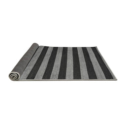 Sideview of Abstract Gray Modern Rug, abs5299gry