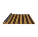 Sideview of Abstract Brown Modern Rug, abs5299brn