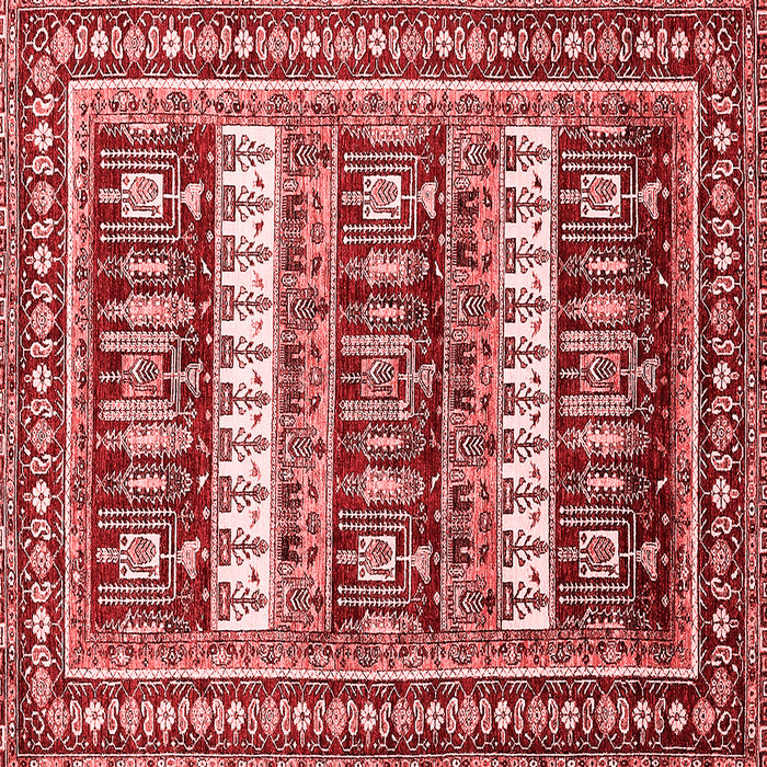 Abstract Red Modern Rug, abs529red