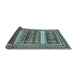 Sideview of Abstract Light Blue Modern Rug, abs529lblu