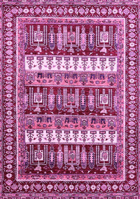 Abstract Pink Modern Rug, abs529pnk