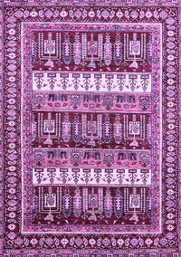 Abstract Purple Modern Rug, abs529pur