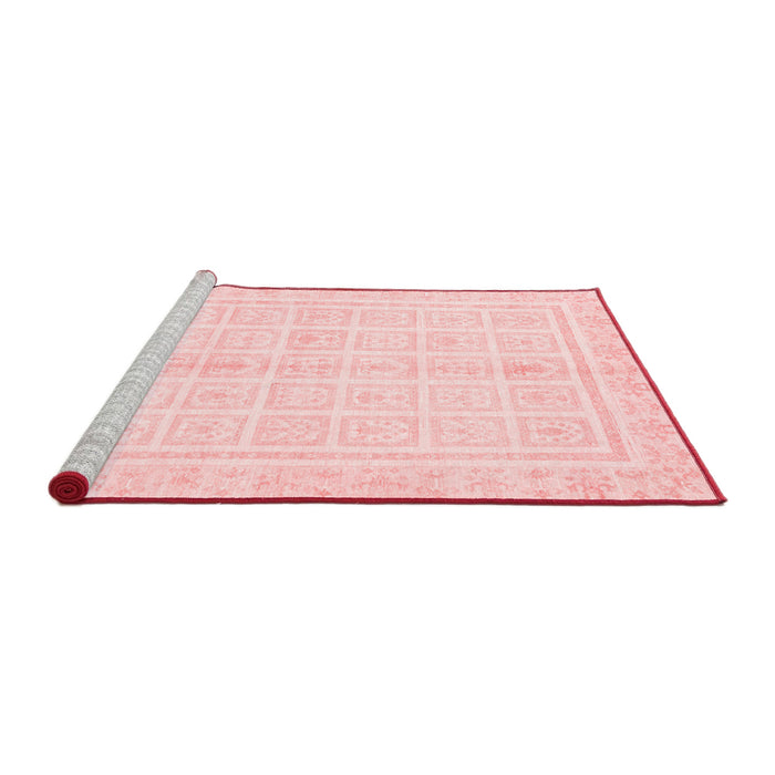 Modern Red Washable Rugs