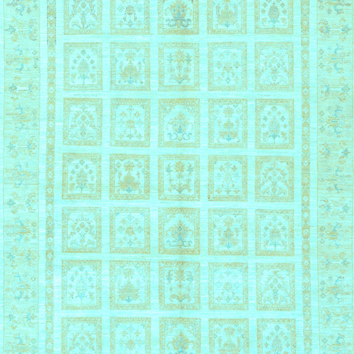 Machine Washable Abstract Light Blue Modern Rug, wshabs52lblu
