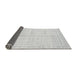 Sideview of Abstract Gray Modern Rug, abs52gry