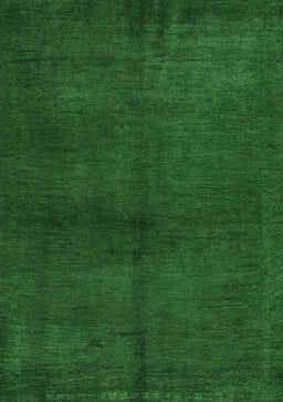Abstract Emerald Green Modern Rug, abs5300emgrn
