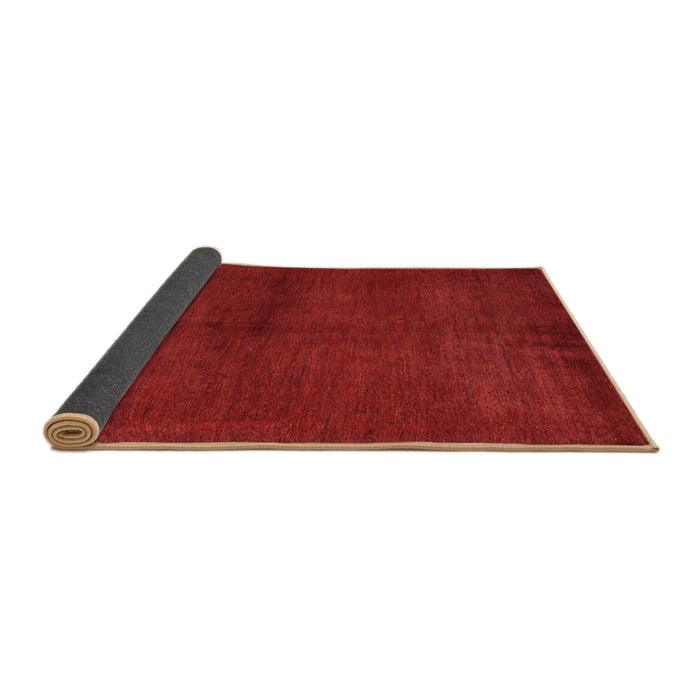 Sideview of Abstract Brown Modern Rug, abs5300brn