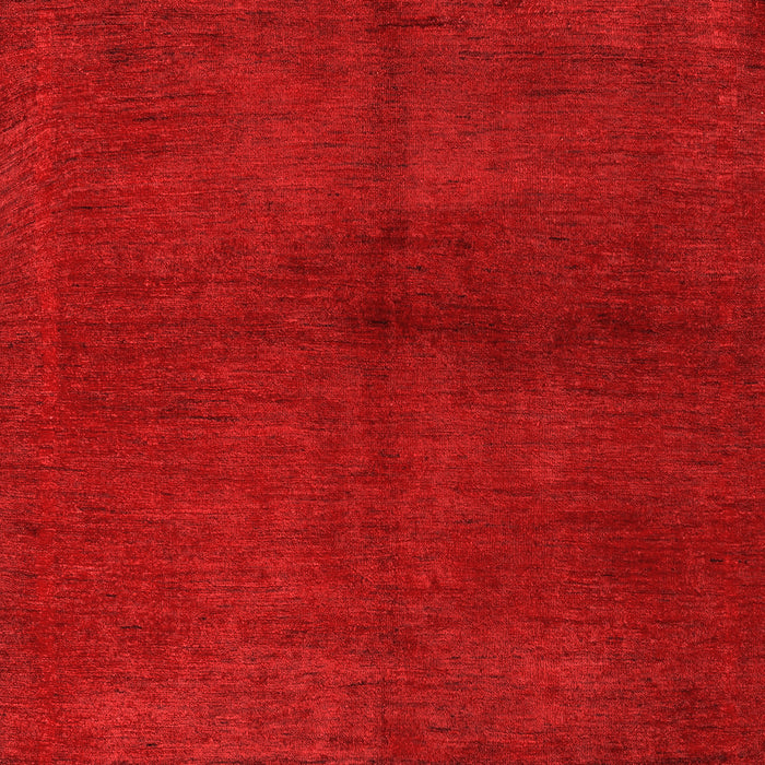 Machine Washable Abstract Orange Modern Area Rugs, wshabs5300org