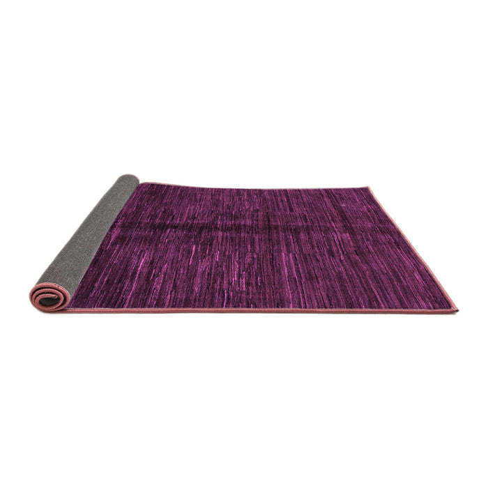 Sideview of Abstract Purple Modern Rug, abs5301pur