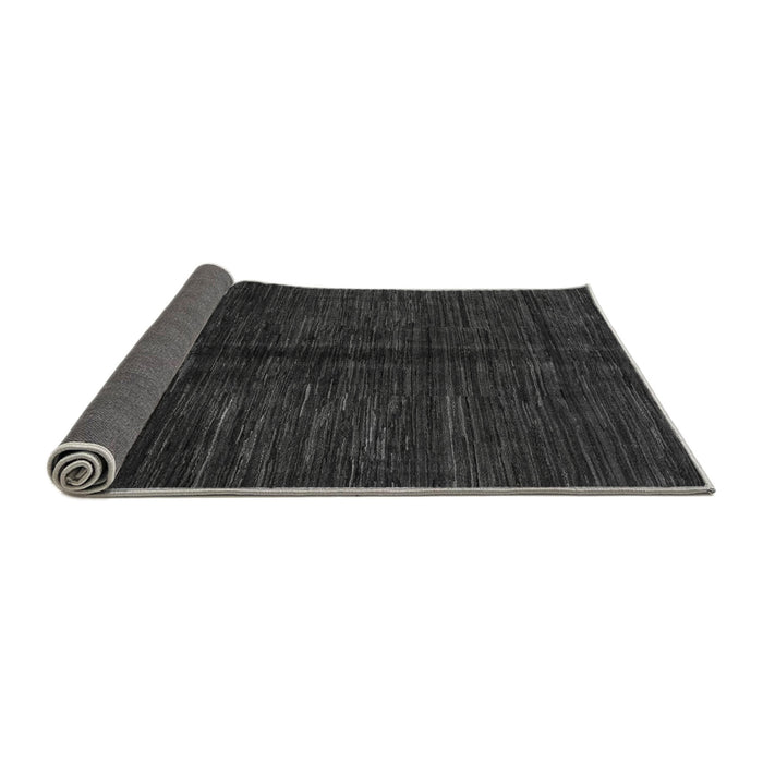 Sideview of Abstract Gray Modern Rug, abs5301gry