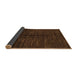 Sideview of Abstract Brown Modern Rug, abs5301brn