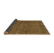 Sideview of Abstract Brown Modern Rug, abs5302brn