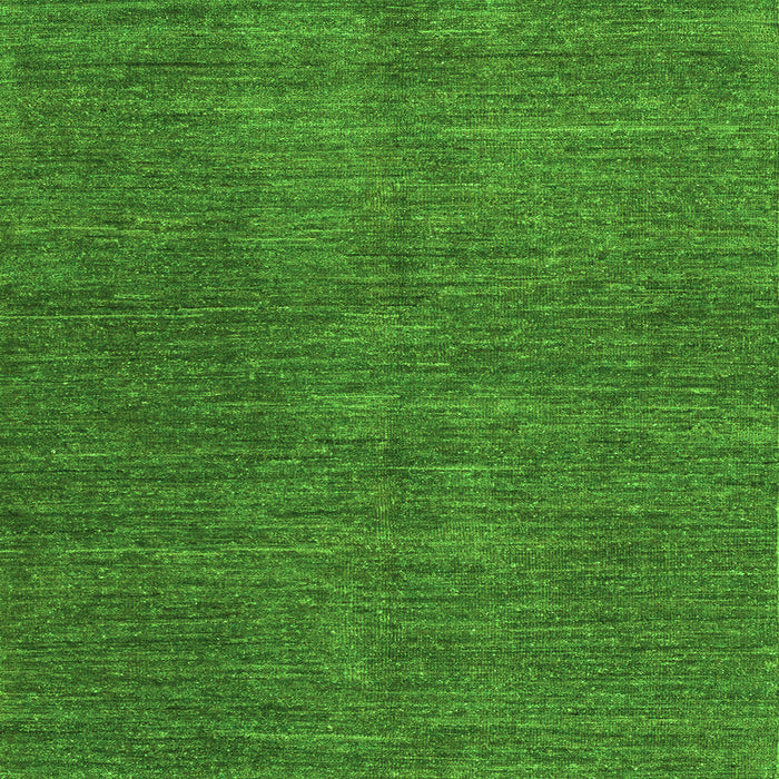 Square Machine Washable Abstract Green Modern Area Rugs, wshabs5302grn