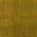 Square Abstract Yellow Modern Rug, abs5302yw