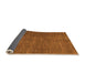 Sideview of Abstract Orange Modern Rug, abs5302org