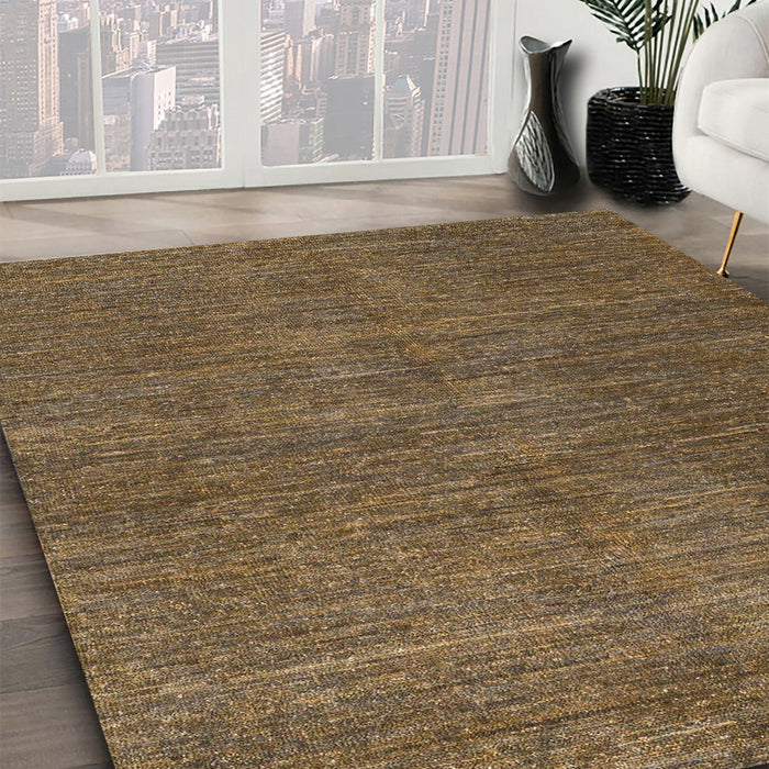 Machine Washable Abstract Sepia Brown Rug in a Family Room, wshabs5302