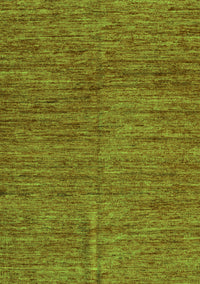 Abstract Green Modern Rug, abs5303grn