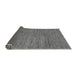 Sideview of Abstract Gray Modern Rug, abs5303gry