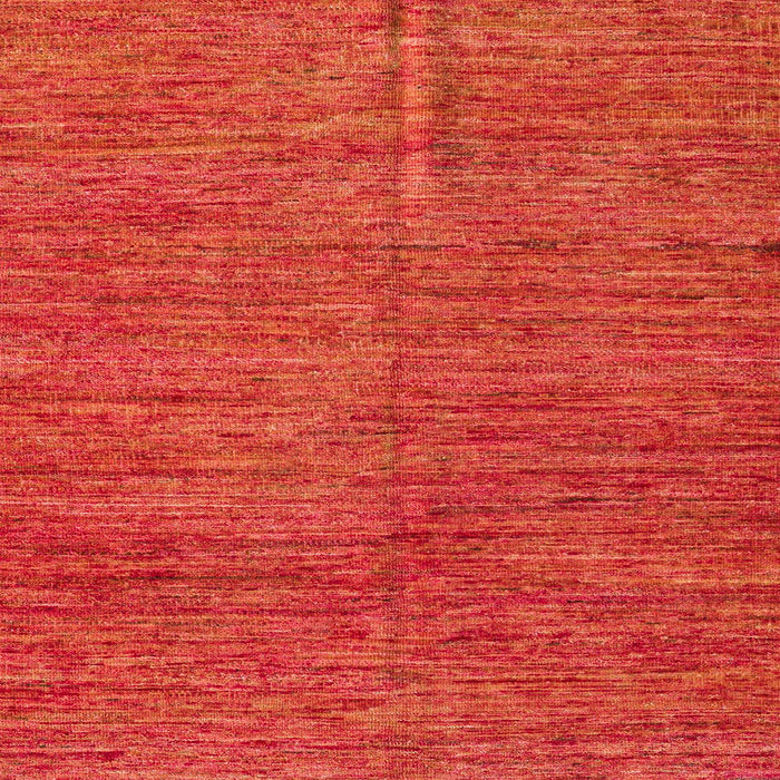 Square Abstract Red Modern Rug, abs5303