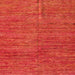 Square Abstract Red Modern Rug, abs5303