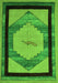 Abstract Green Modern Rug, abs5304grn