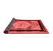 Abstract Red Modern Area Rugs