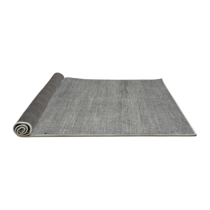 Sideview of Abstract Gray Modern Rug, abs5305gry