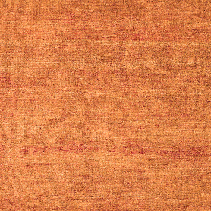 Square Machine Washable Abstract Orange Modern Area Rugs, wshabs5305org