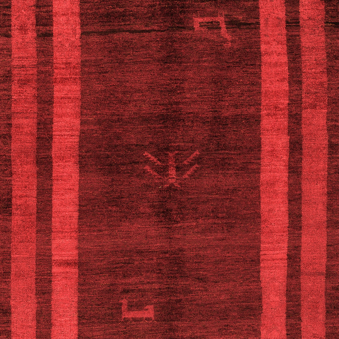 Abstract Orange Modern Rug, abs5306org