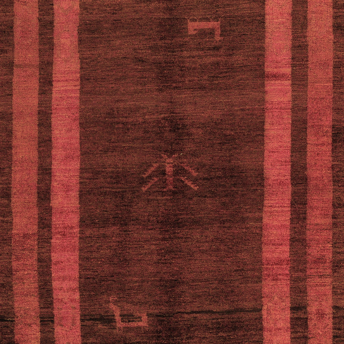 Abstract Brown Modern Rug, abs5306brn