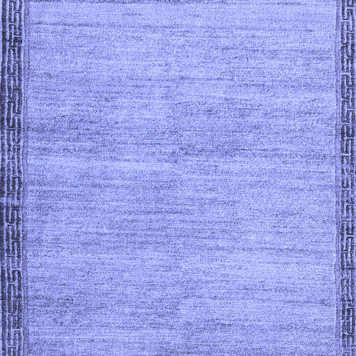 Abstract Blue Modern Rug, abs5307blu