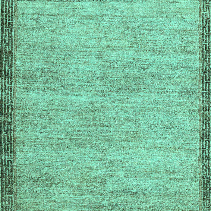 Abstract Turquoise Modern Rug, abs5307turq