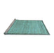 Sideview of Machine Washable Abstract Light Blue Modern Rug, wshabs5307lblu