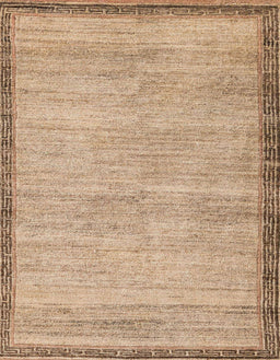 Machine Washable Abstract Yellow Rug, wshabs5307